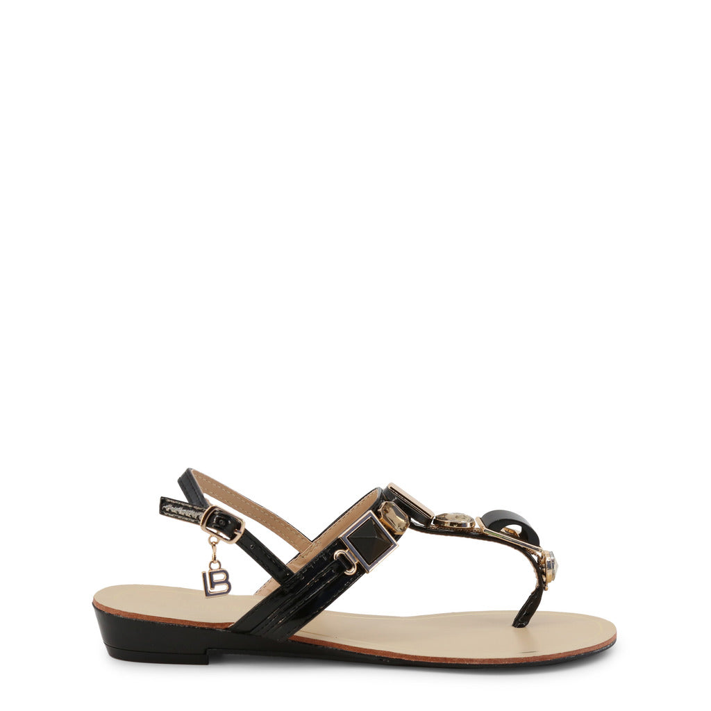Laura Biagiotti 6339_PATENT_BLACK Black Sandals