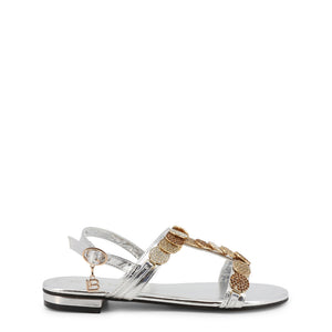 Laura Biagiotti 6332_METAL_SILVER  Womens Silver Sandals
