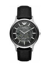 Load image into Gallery viewer, Emporio Armani AR60038 Black Leather Automatic Mens Watch