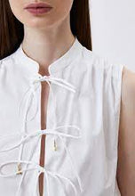 Load image into Gallery viewer, Patrizia Pepe White Cotton Shirt