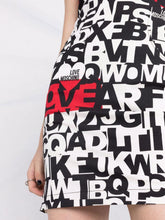Load image into Gallery viewer, Love Moschino Mini Cotton Letter Dress